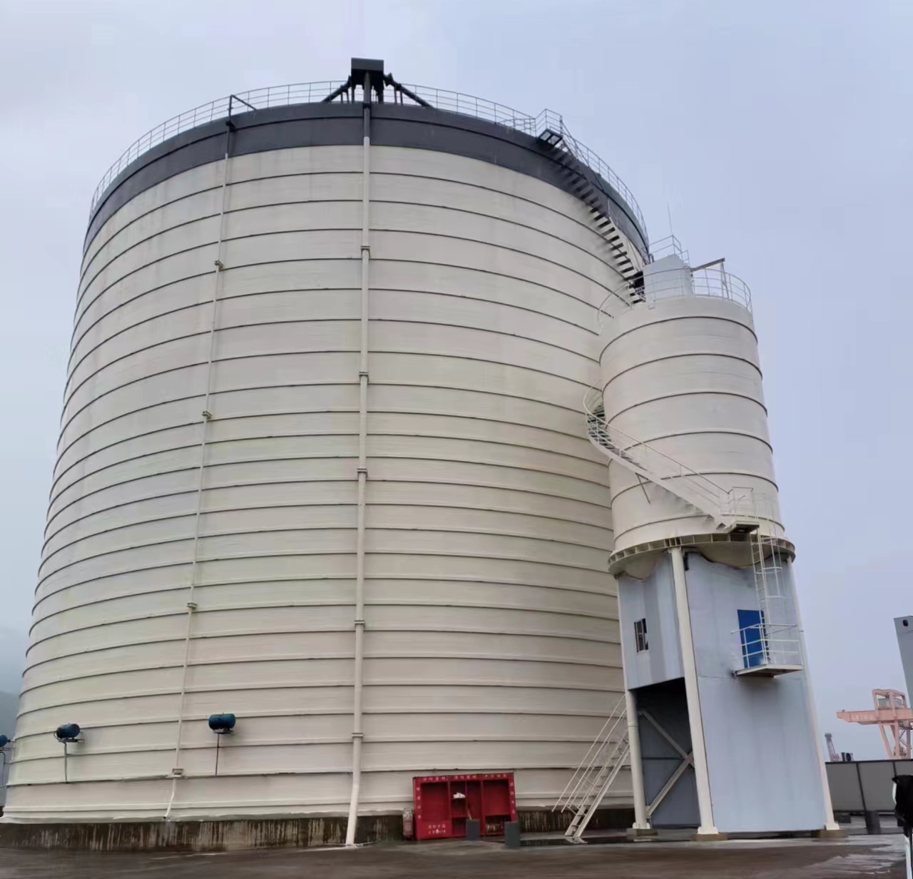 龙潭10万吨水泥钢板库