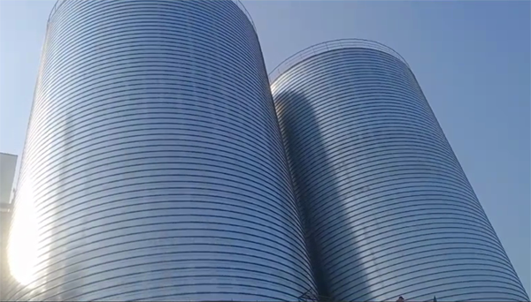 龙潭2座混凝土高架卷板仓