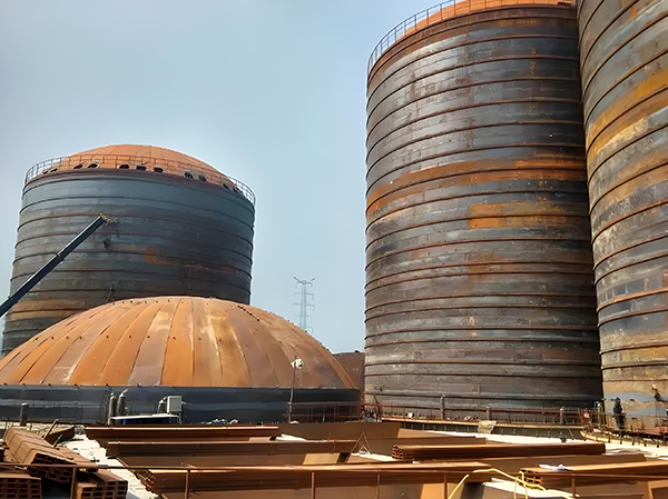 龙潭焦粉钢板仓